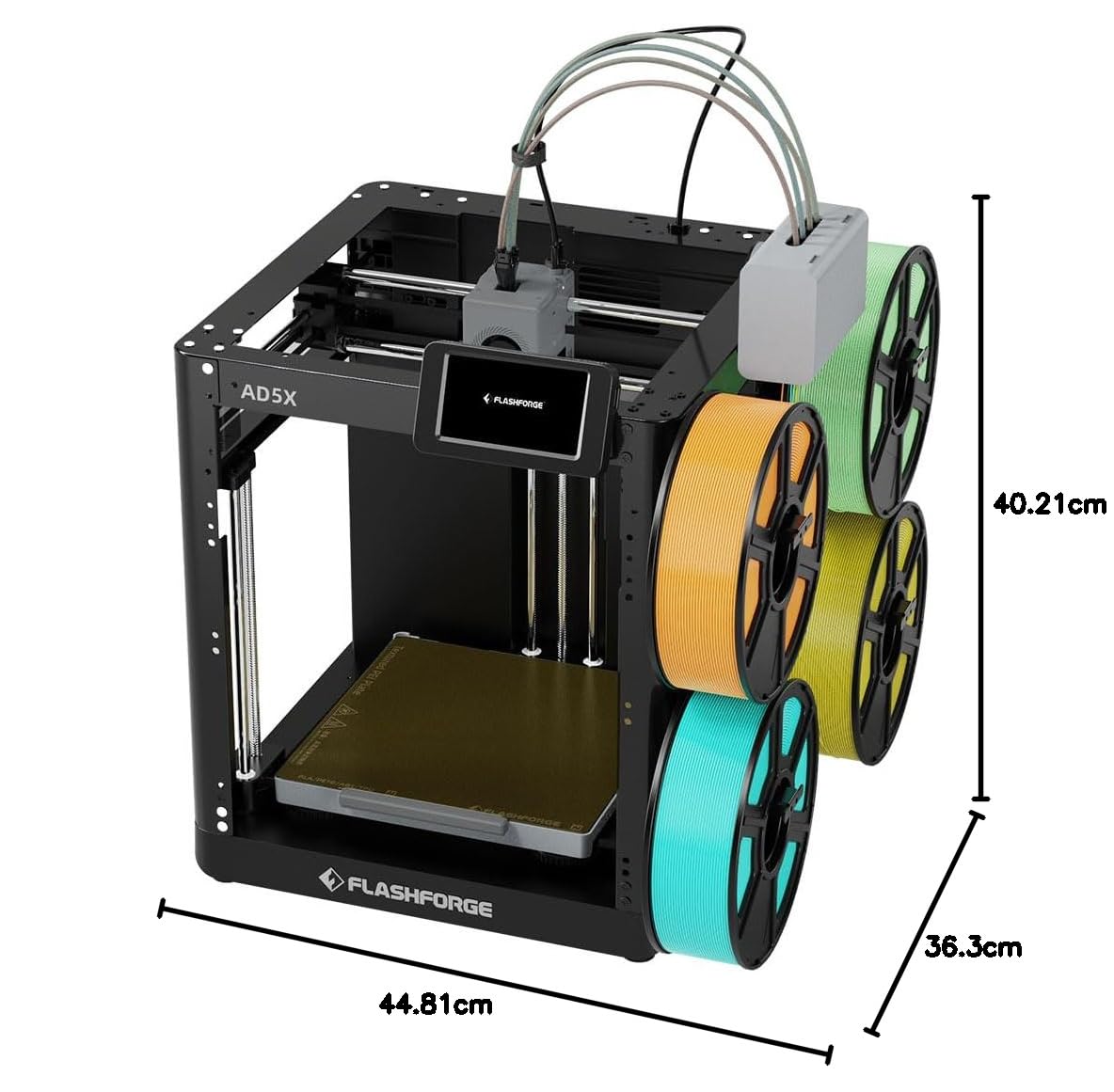 Amazon | FLASHFORGE AD5X 3Dプリンター, 最大4色印刷、最高速度600mm